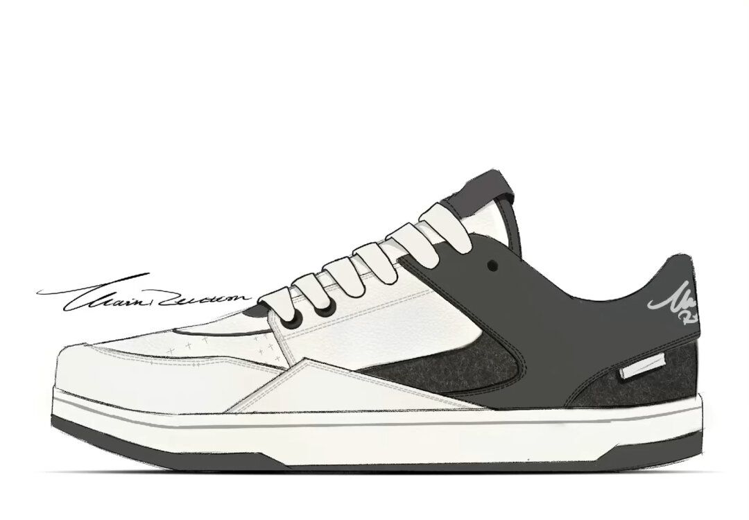 低帮 系带 皮革  - VALI鞋履AI设计主图