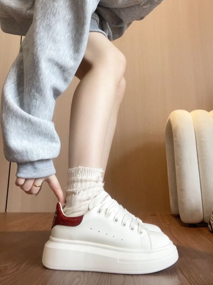 低帮 系带 皮革 