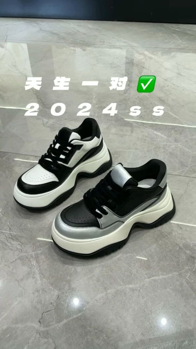 低帮 系带 皮革