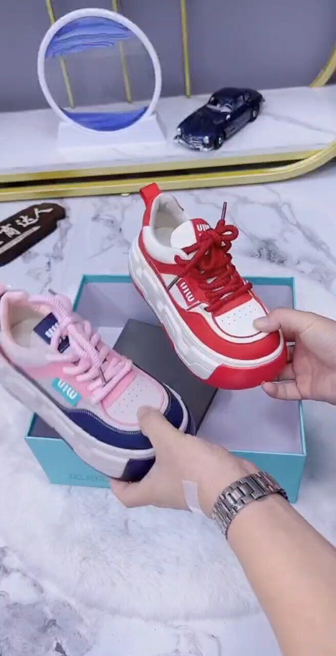 低帮 系带 皮革