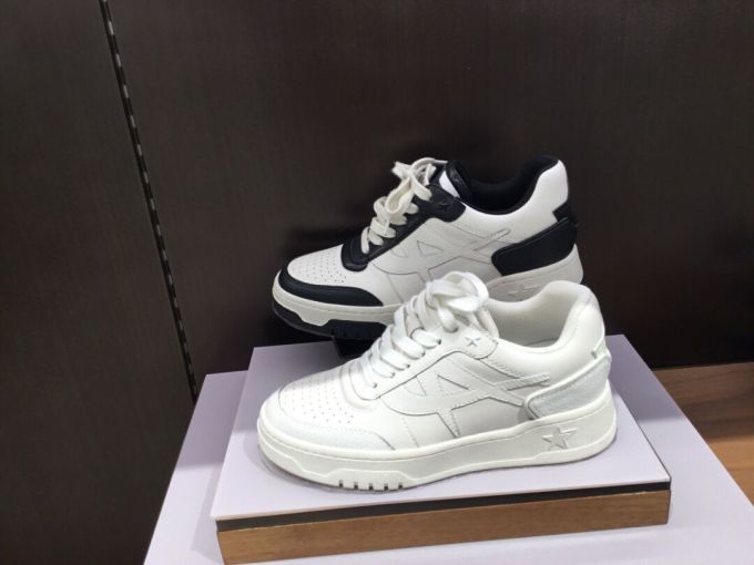低帮 系带 皮革