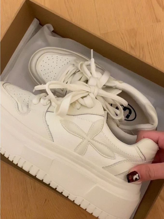 低帮 系带 皮革