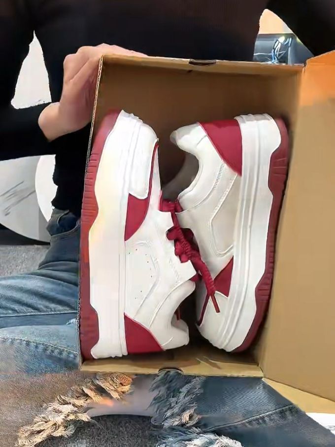 低帮 系带 皮革
