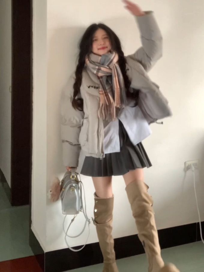 H型 连帽领 蘑菇色 咖啡豆棕 塔灰色 复古卡其色 甜妹风 甜美 JK