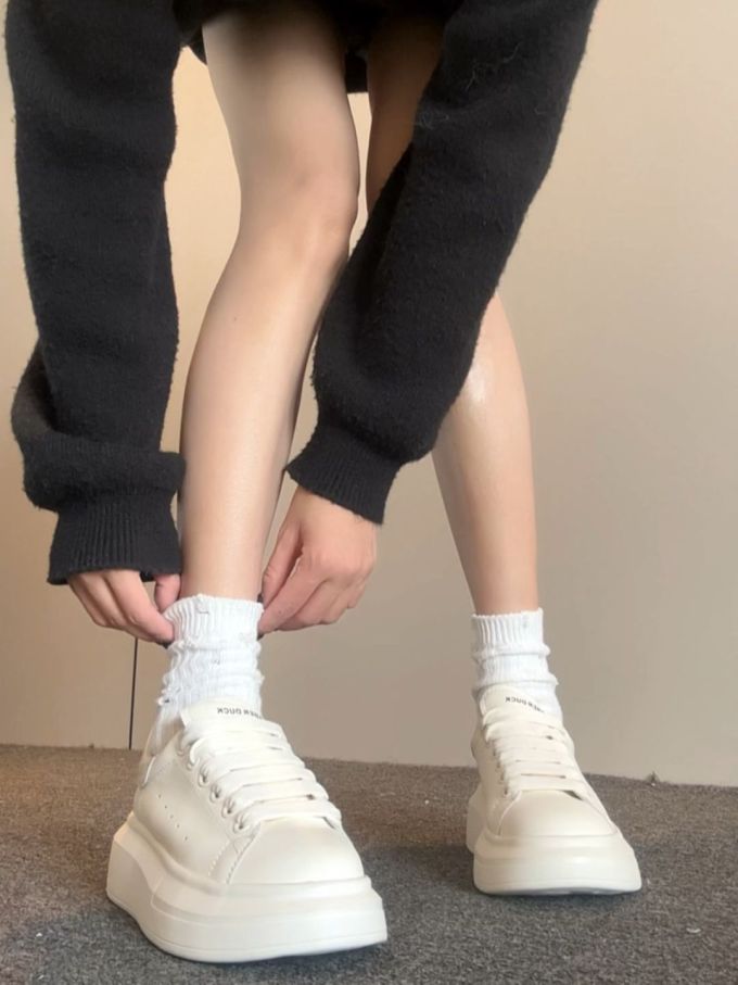 低帮 系带 皮革