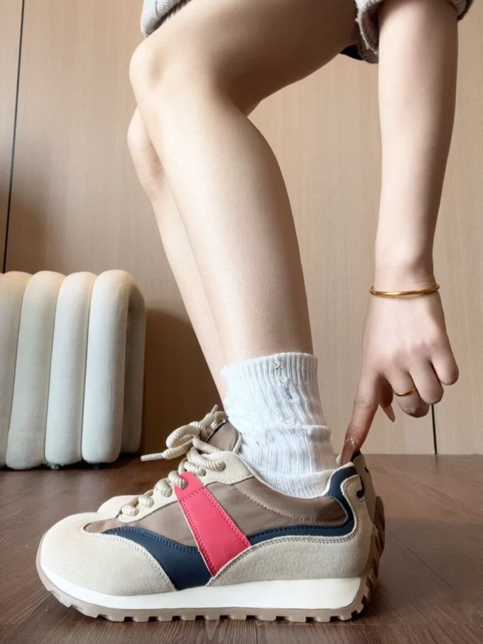 低帮 系带 皮革