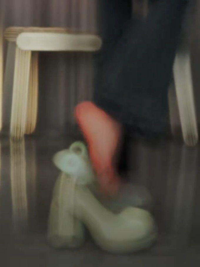 粗跟 无帮
