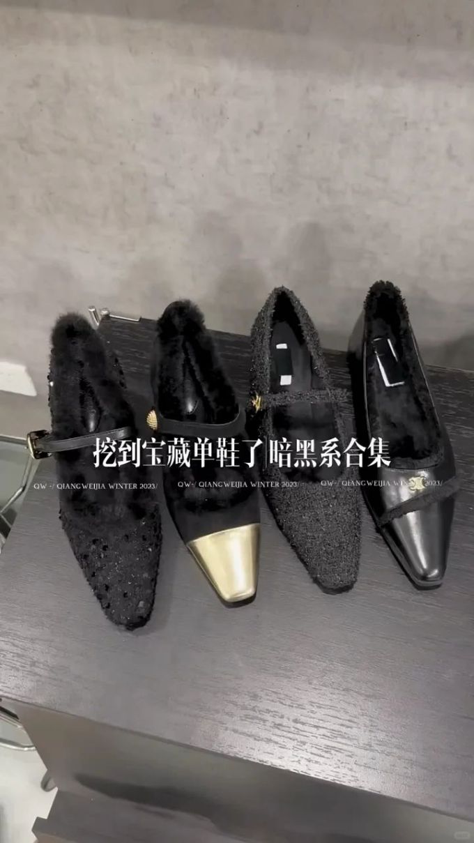 尖头 低帮 一脚蹬 袢扣 绒毛/绒面 