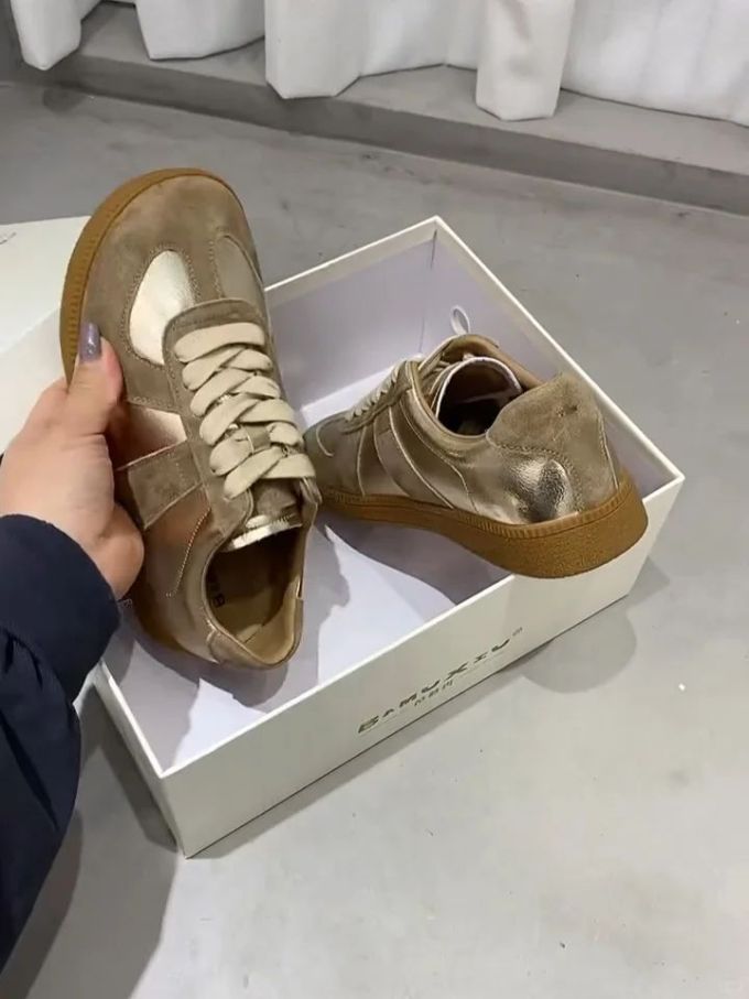 低帮 系带 皮革