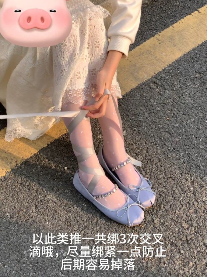 圆头 浅口鞋 皮革 
