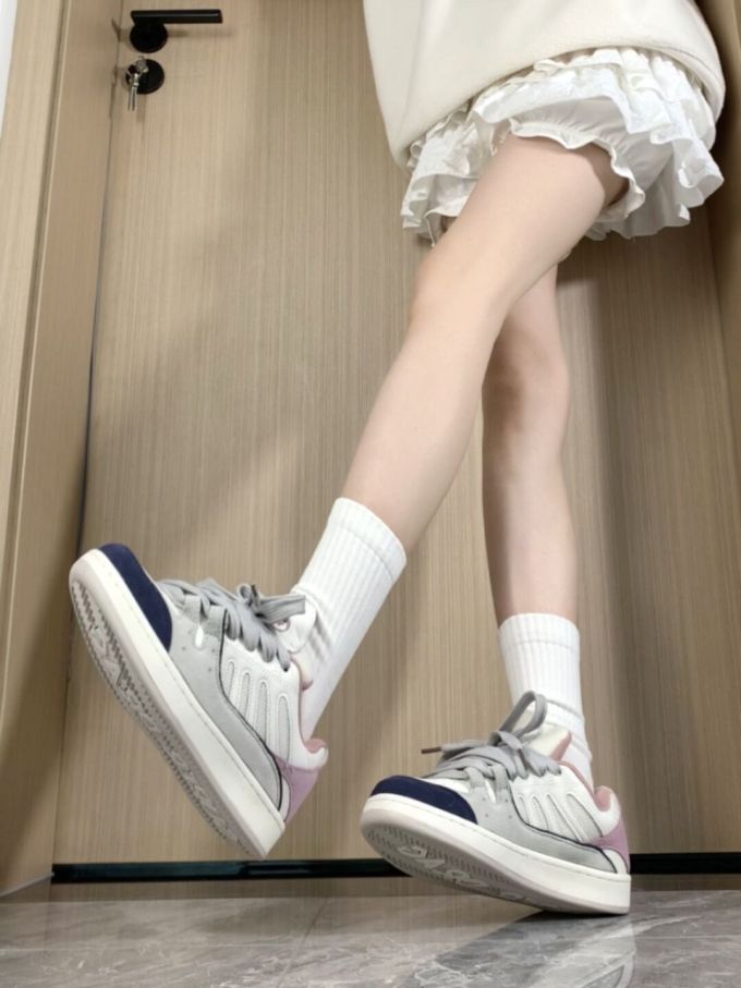 低帮 系带 皮革