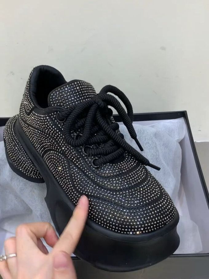 低帮 系带 网面