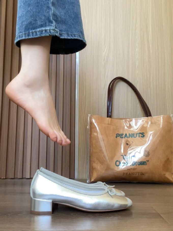 一脚蹬 浅口鞋 皮革