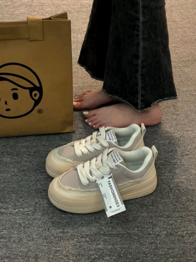 低帮 系带 皮革