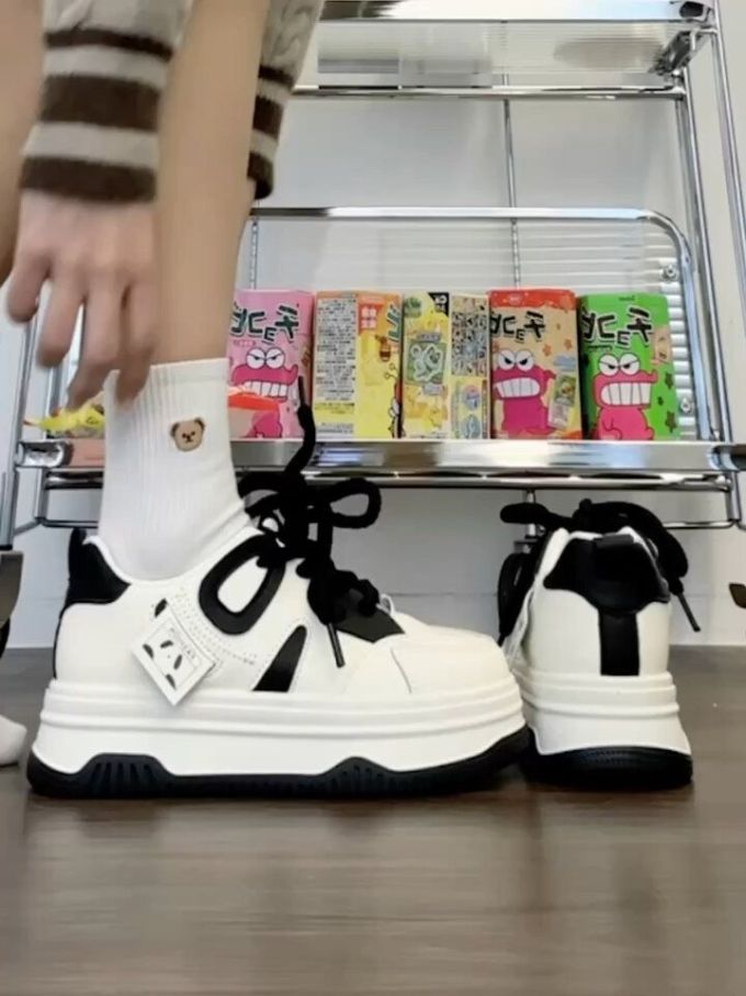 低帮 魔术贴 皮革 