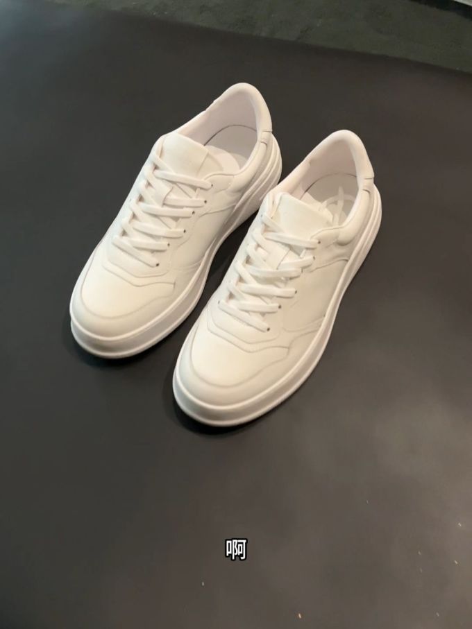 低帮 系带 皮革