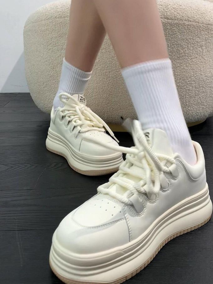 低帮 系带 皮革