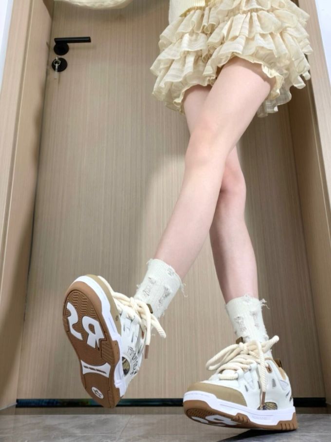 低帮 系带 