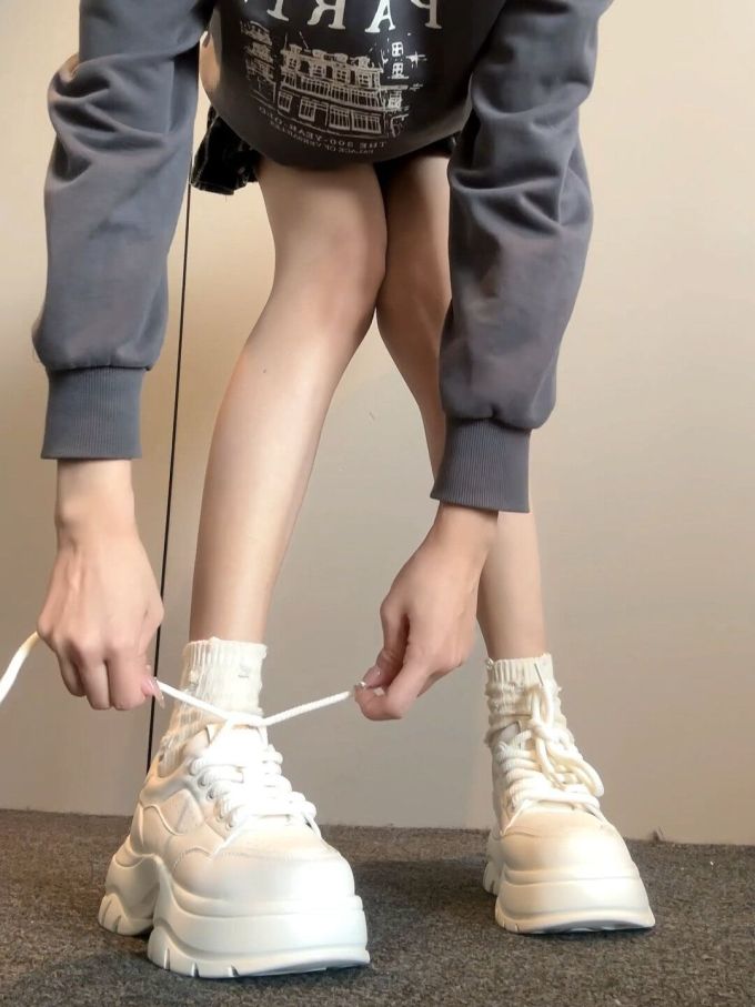 低帮 系带 皮革 