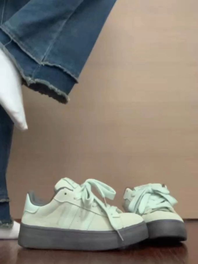 低帮 系带 皮革 