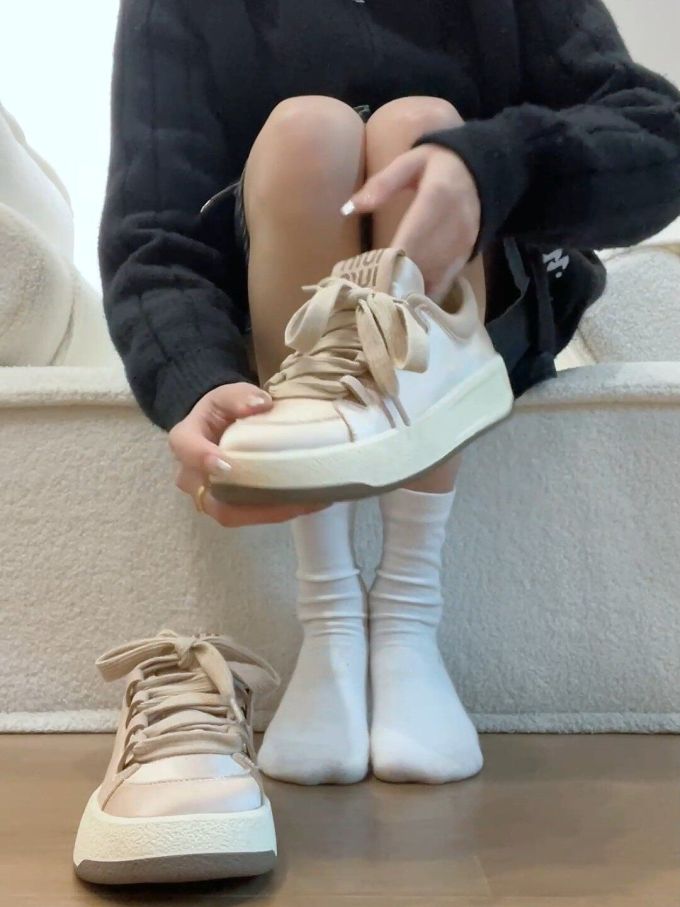 低帮 系带 皮革
