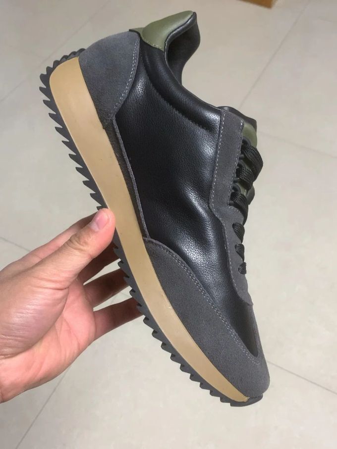 低帮 系带 皮革