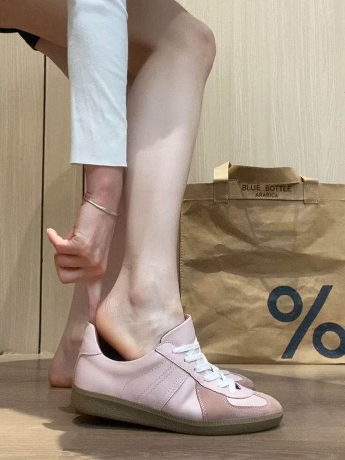 低帮 系带 皮革