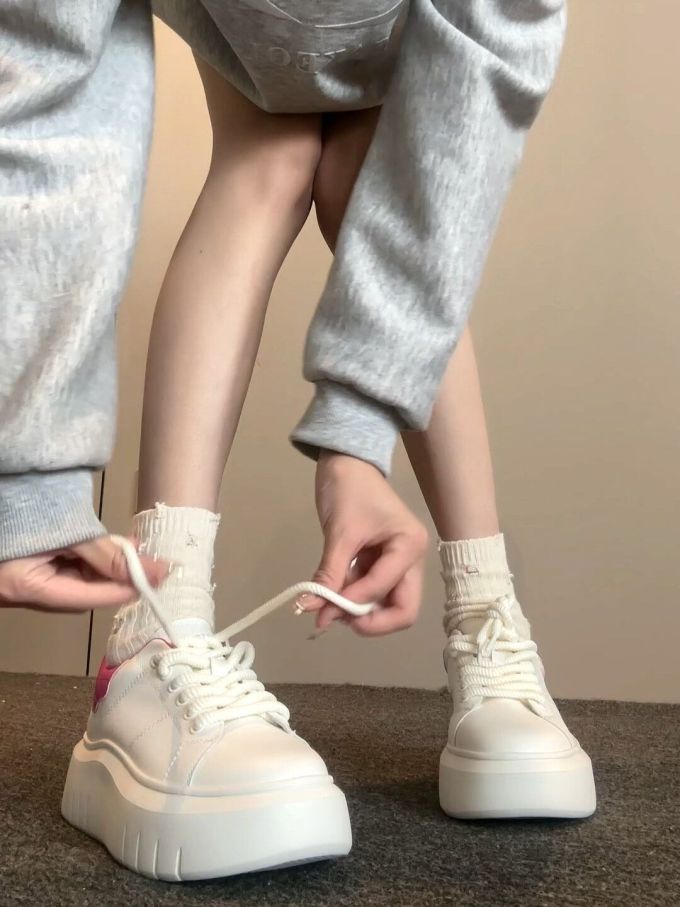 低帮 系带 皮革