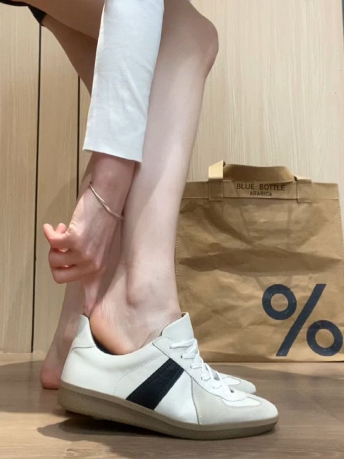 低帮 系带 皮革