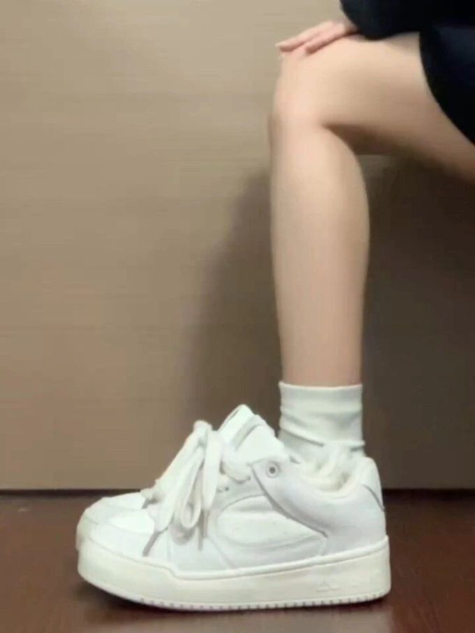 低帮 系带 皮革