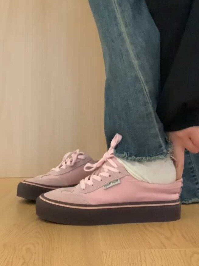 低帮 系带 皮革