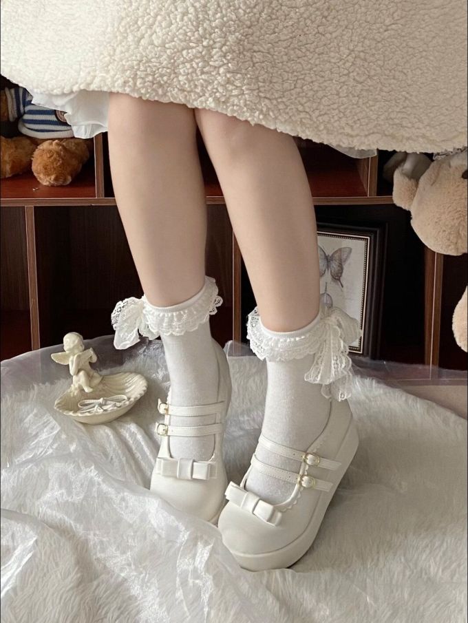 圆头 中口鞋 皮革