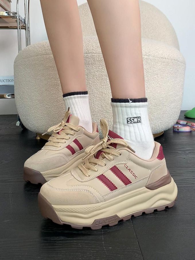 低帮 系带 皮革