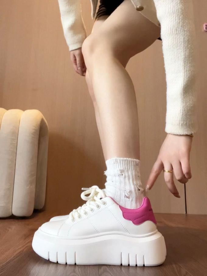 低帮 系带 皮革