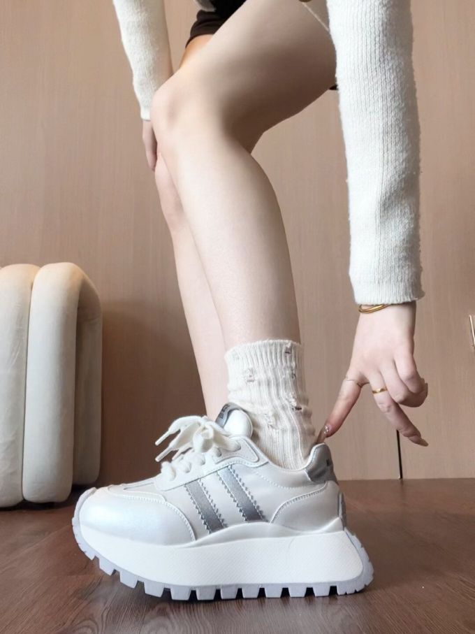 低帮 系带 皮革