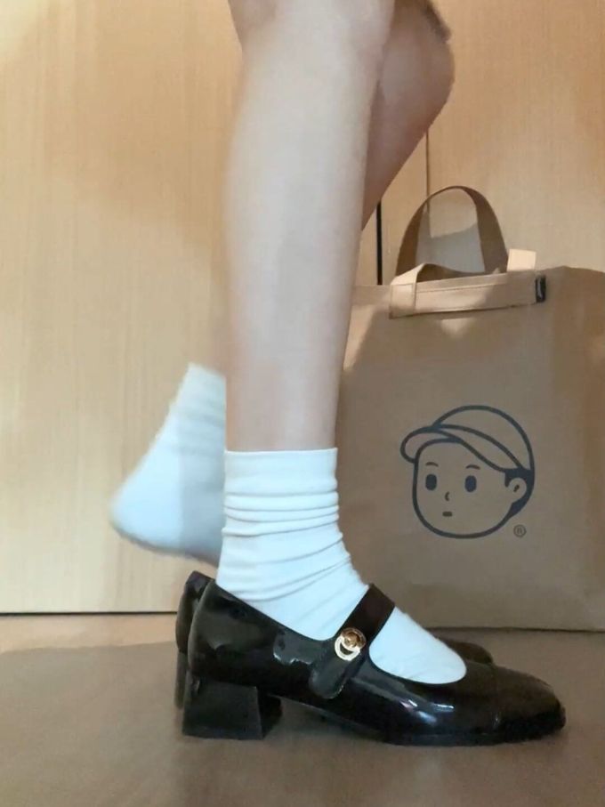 中口鞋 皮革