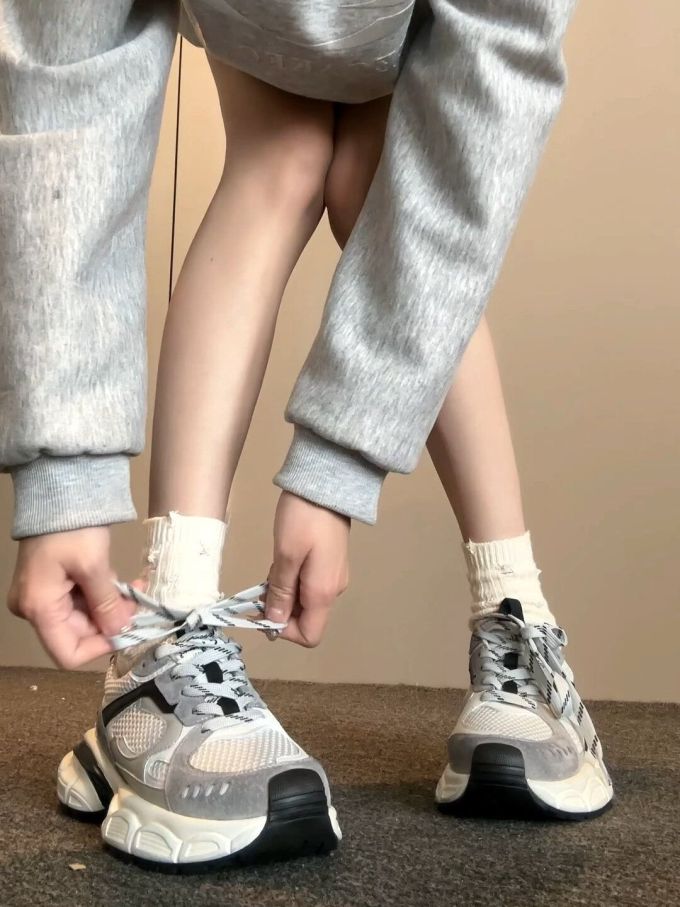 低帮 系带 网面