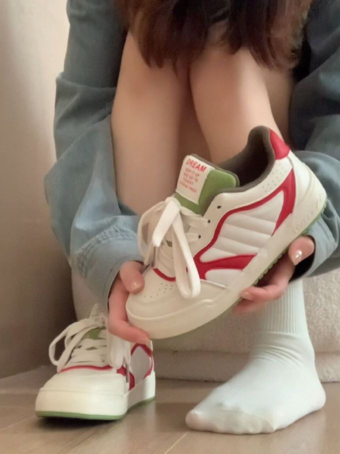 低帮 系带 皮革