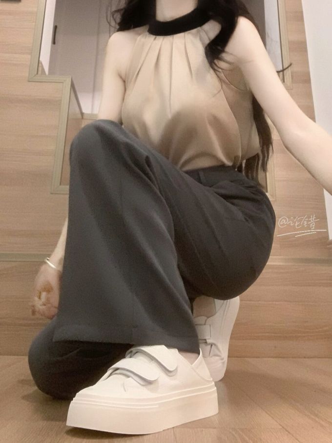 巧克力棕色 韩系休闲 休闲