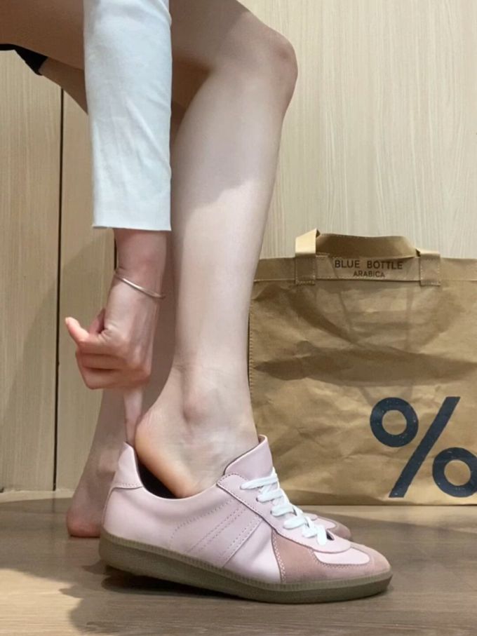 低帮 系带 皮革