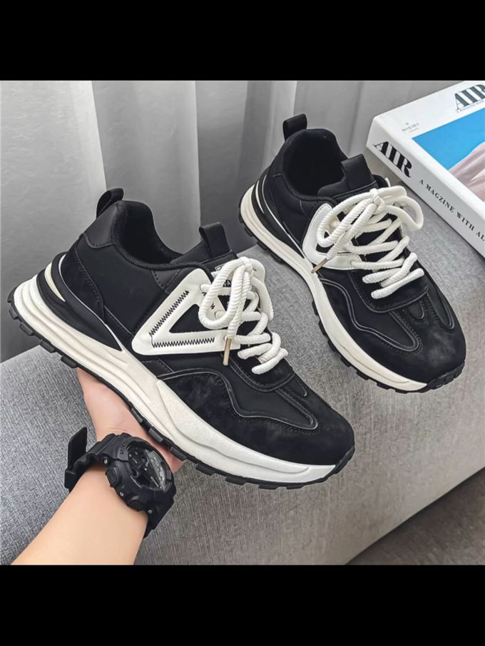 低帮 系带 皮革