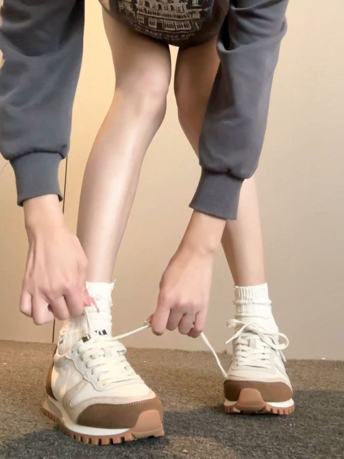 低帮 系带 皮革