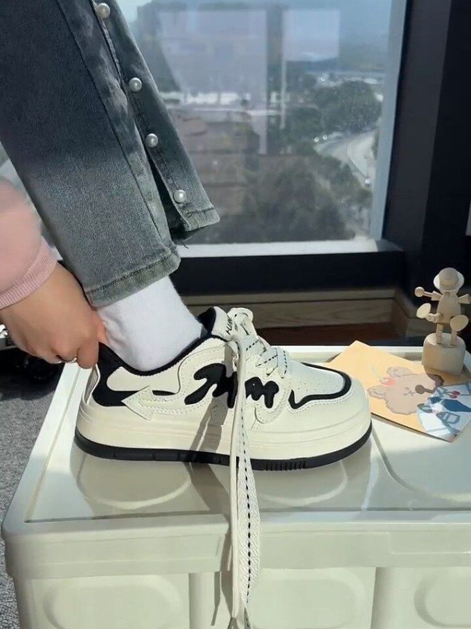低帮 系带 皮革 