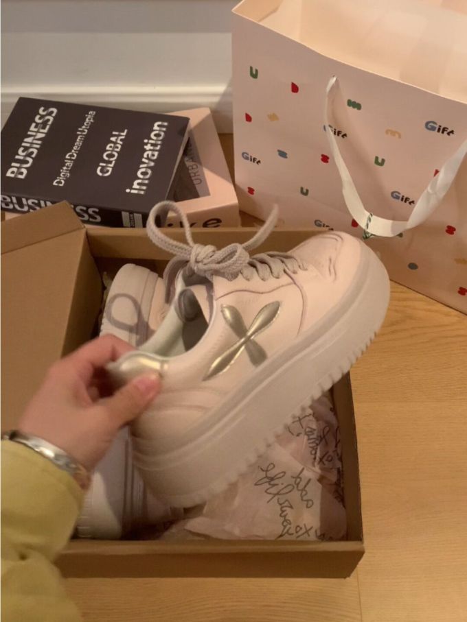 低帮 系带 皮革 