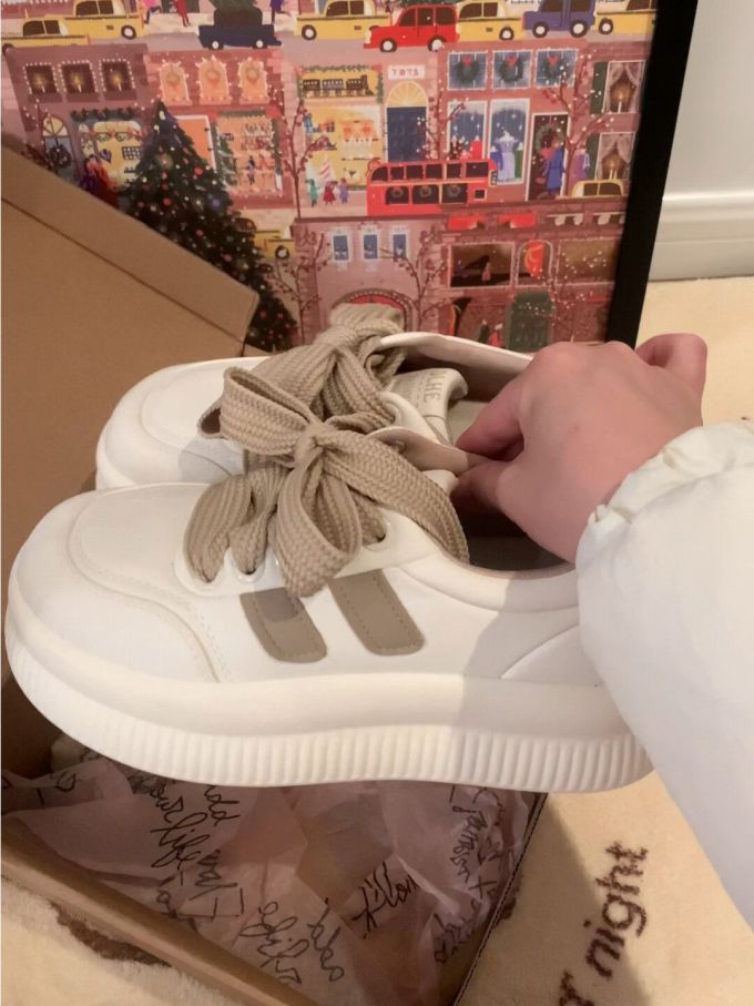 低帮 系带 皮革