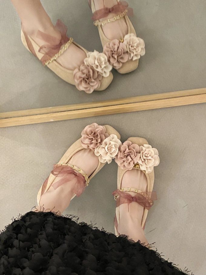 圆头 浅口鞋 