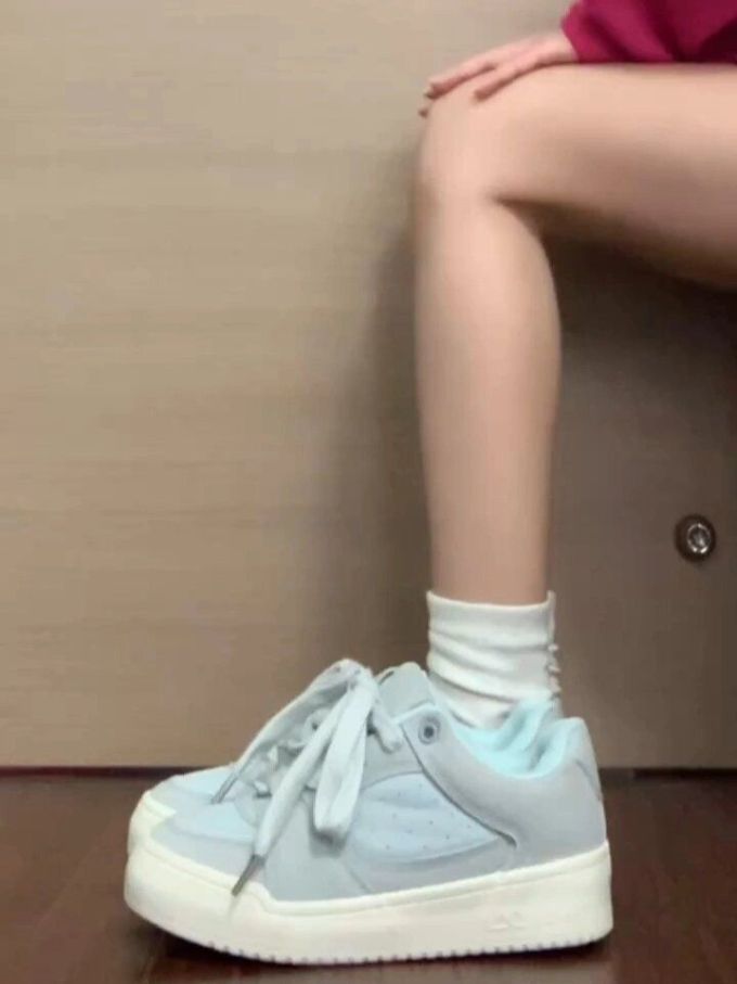 低帮 系带 皮革