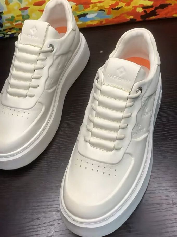 低帮 系带 皮革