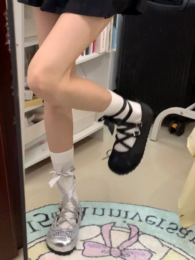 中口鞋 绒毛/绒面