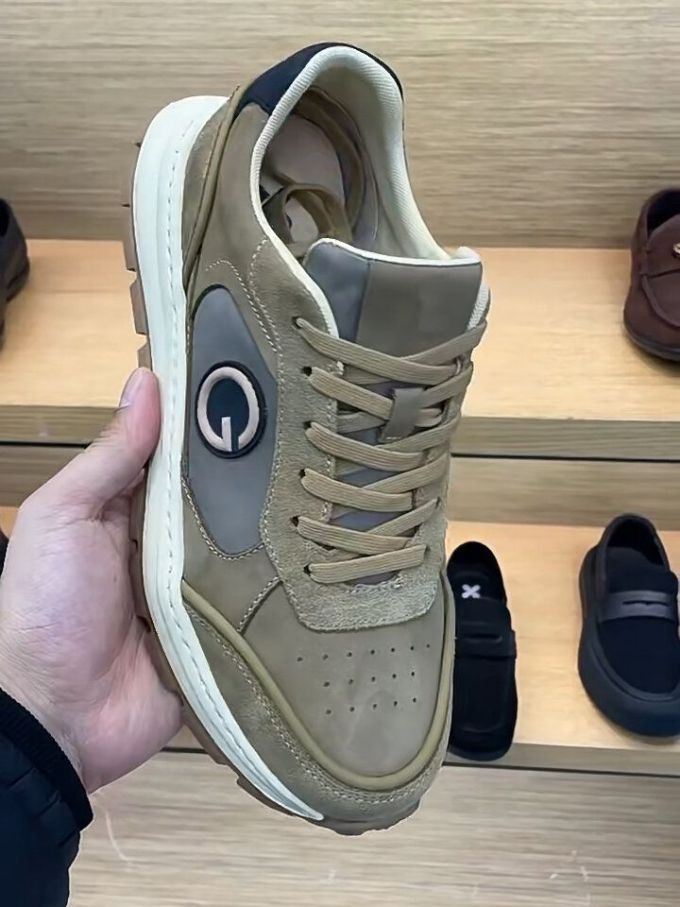 低帮 系带 皮革 